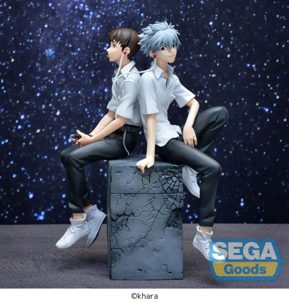 Rebuild of Evangelion Luminasta PVC Soška Shinji & Kaworu Evangelion: New Theatrical Edition Kaworu Ver. 17 cm produktová fotografia