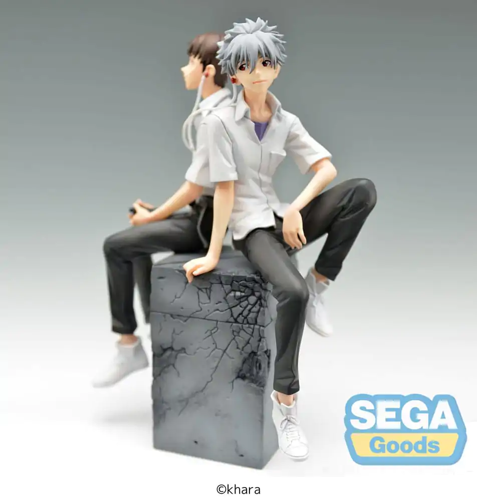 Rebuild of Evangelion Luminasta PVC Soška Shinji & Kaworu Evangelion: New Theatrical Edition Kaworu Ver. 17 cm produktová fotografia