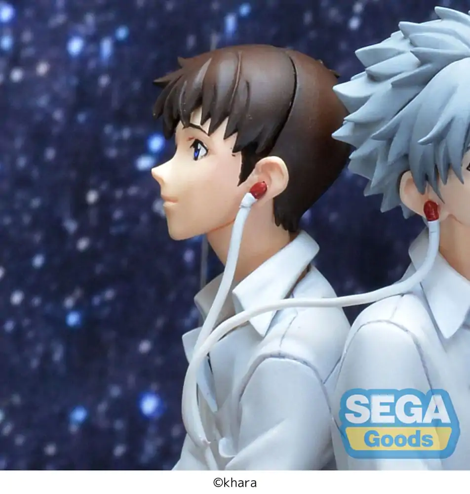 Rebuild of Evangelion Luminasta PVC Socha Shinji & Kaworu Evangelion: New Theatrical Edition Shinji Ver. 17 cm produktová fotografia