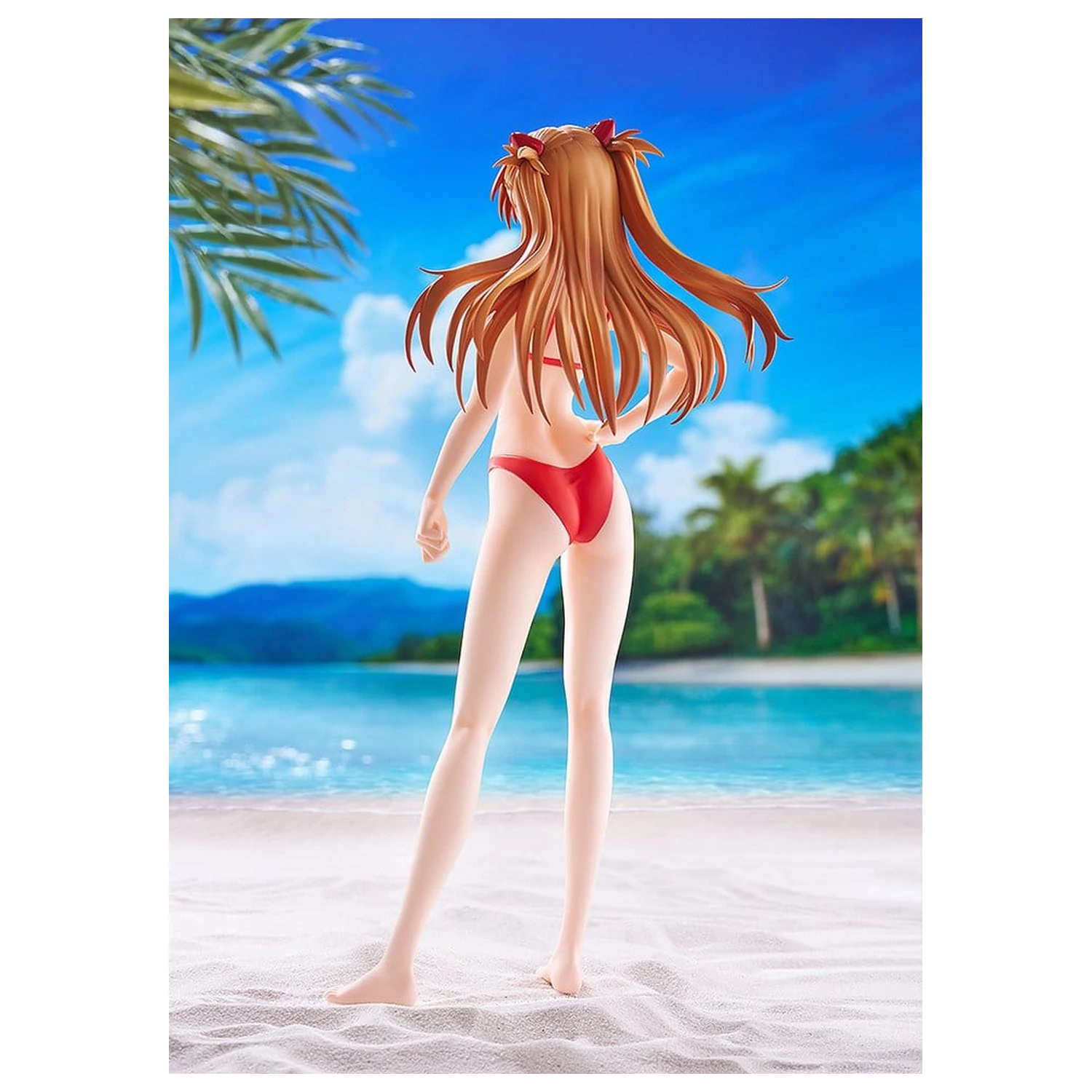 Rebuild of Evangelion Pop Up Parade figúrka Beach Queens Asuka Shikinami Langley (Bikini Style) L Size 23 cm produktová fotografia