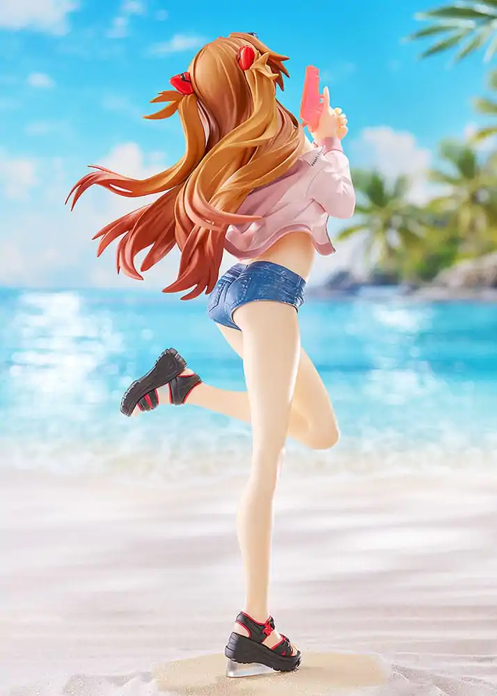 Rebuild of Evangelion Pop Up Parade L PVC Soška Beach Queens: Asuka Shikinami Langley 22 cm produktová fotografia