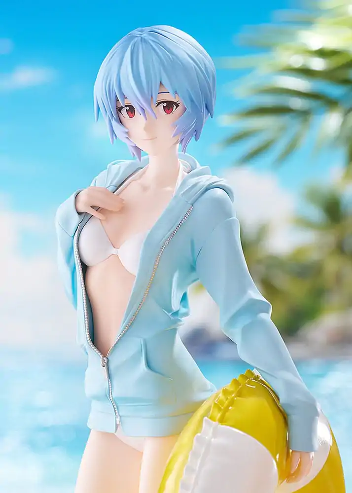 Rebuild of Evangelion Pop Up Parade L PVC Socha Beach Queens: Rei Ayanami 22 cm produktová fotografia