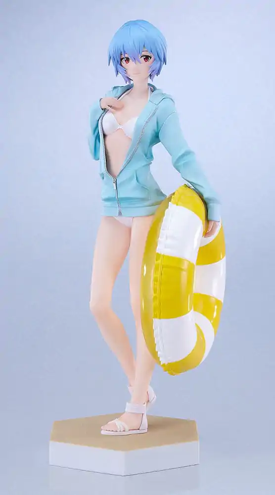 Rebuild of Evangelion Pop Up Parade L PVC Socha Beach Queens: Rei Ayanami 22 cm produktová fotografia