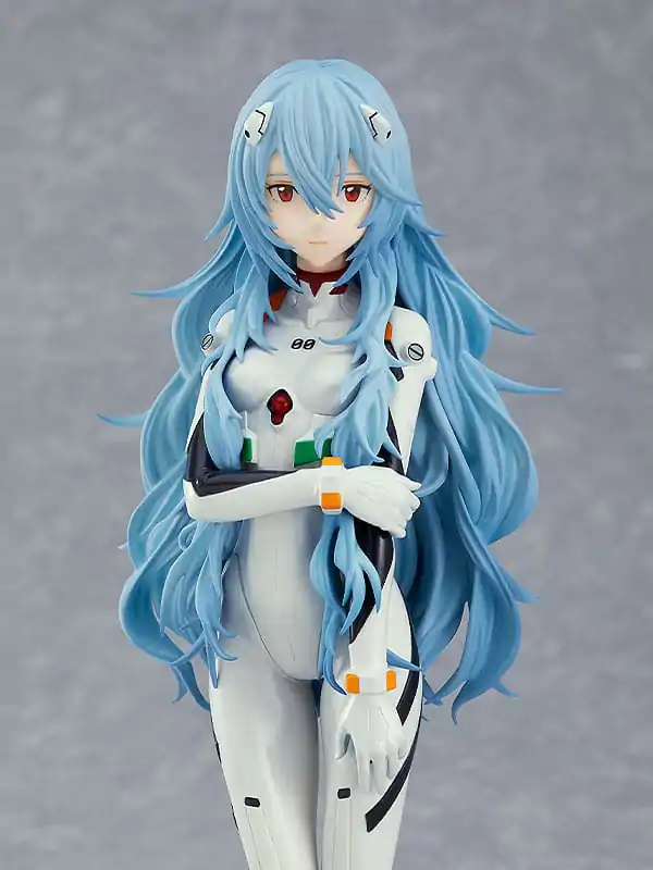 Rebuild of Evangelion Pop Up Parade PVC figúrka Rei Ayanami: Long Hair Ver. (3. vydanie) 17 cm termékfotó