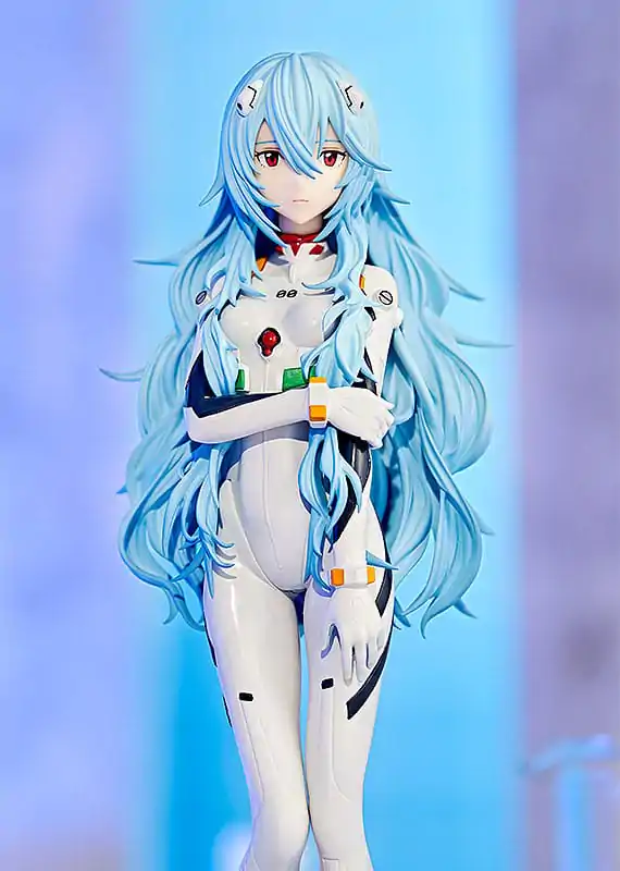 Rebuild of Evangelion Pop Up Parade PVC figúrka Rei Ayanami: Long Hair Ver. (3. vydanie) 17 cm termékfotó