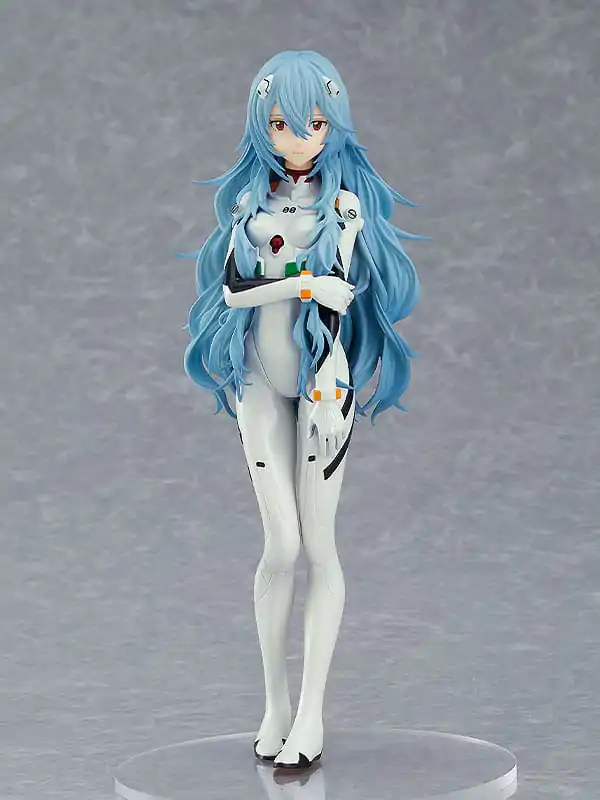 Rebuild of Evangelion Pop Up Parade PVC figúrka Rei Ayanami: Long Hair Ver. (3. vydanie) 17 cm termékfotó