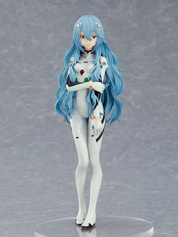 Rebuild of Evangelion Pop Up Parade PVC Soška Rei Ayanami: Long Hair Ver. (re-run) 17 cm produktová fotografia