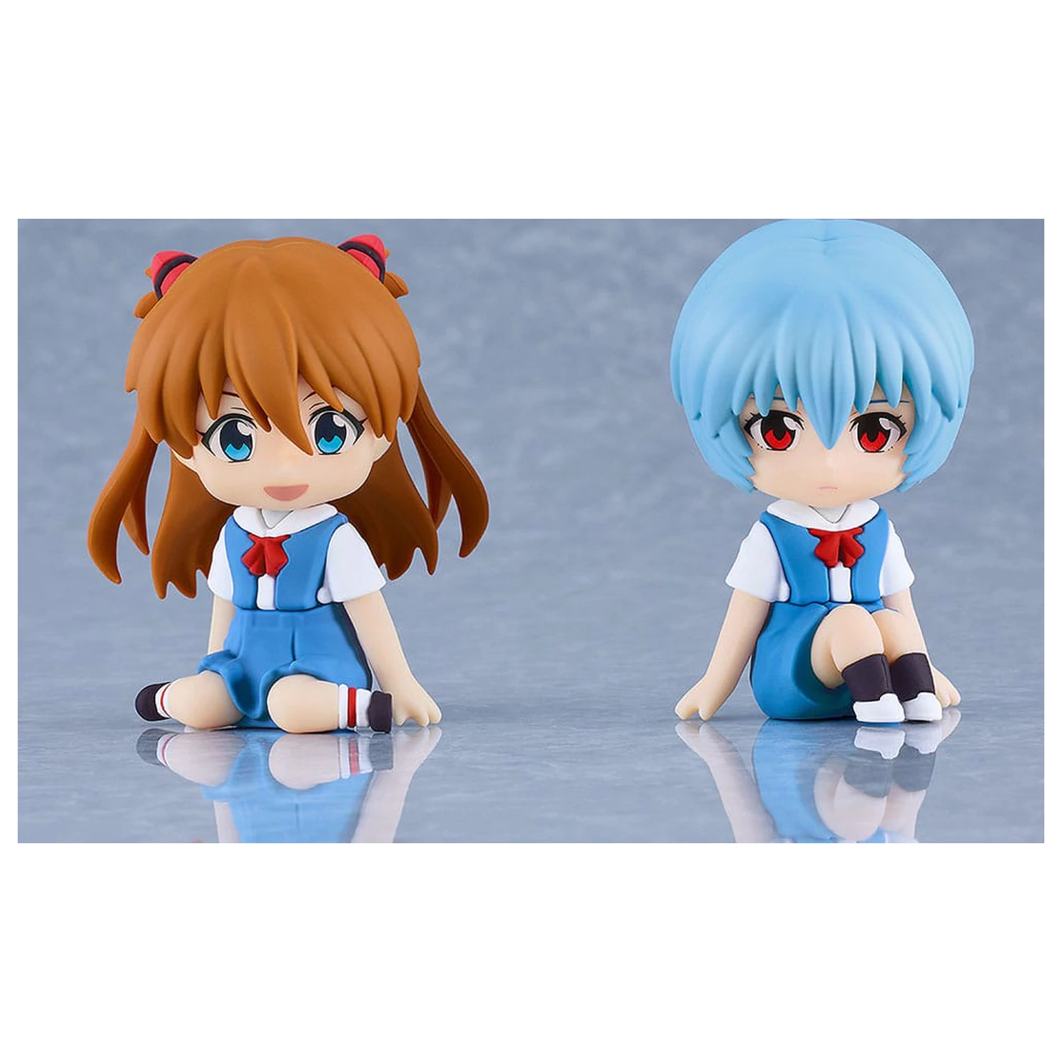 Rebuild of Evangelion Gumená Maskot Nendroid Plus Mini Figúrka Rei Ayanami 8 cm produktová fotografia