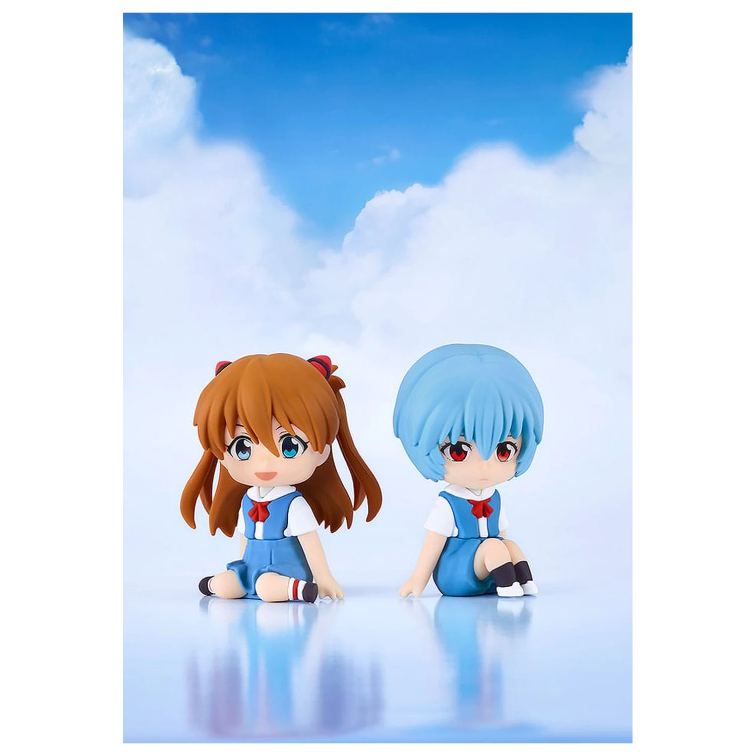 Rebuild of Evangelion Gumená Maskot Nendroid Plus Mini Figúrka Rei Ayanami 8 cm produktová fotografia