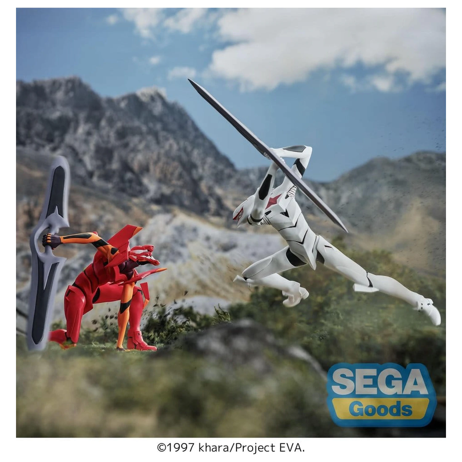 Rebuild of Evangelion XrossLink PVC figúrka The End of Evangelion EVA Mass Production Model 18 cm produktová fotografia