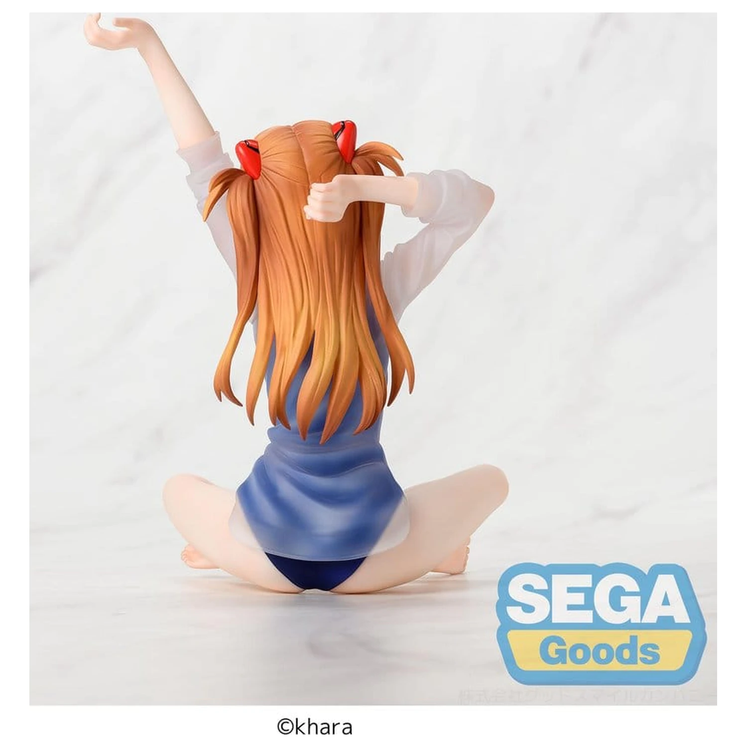 Rebuild of Evangelion Yumemirize PVC figúrka Asuka Shikinami Langley School Swimsuit Ver. 16 cm produktová fotografia