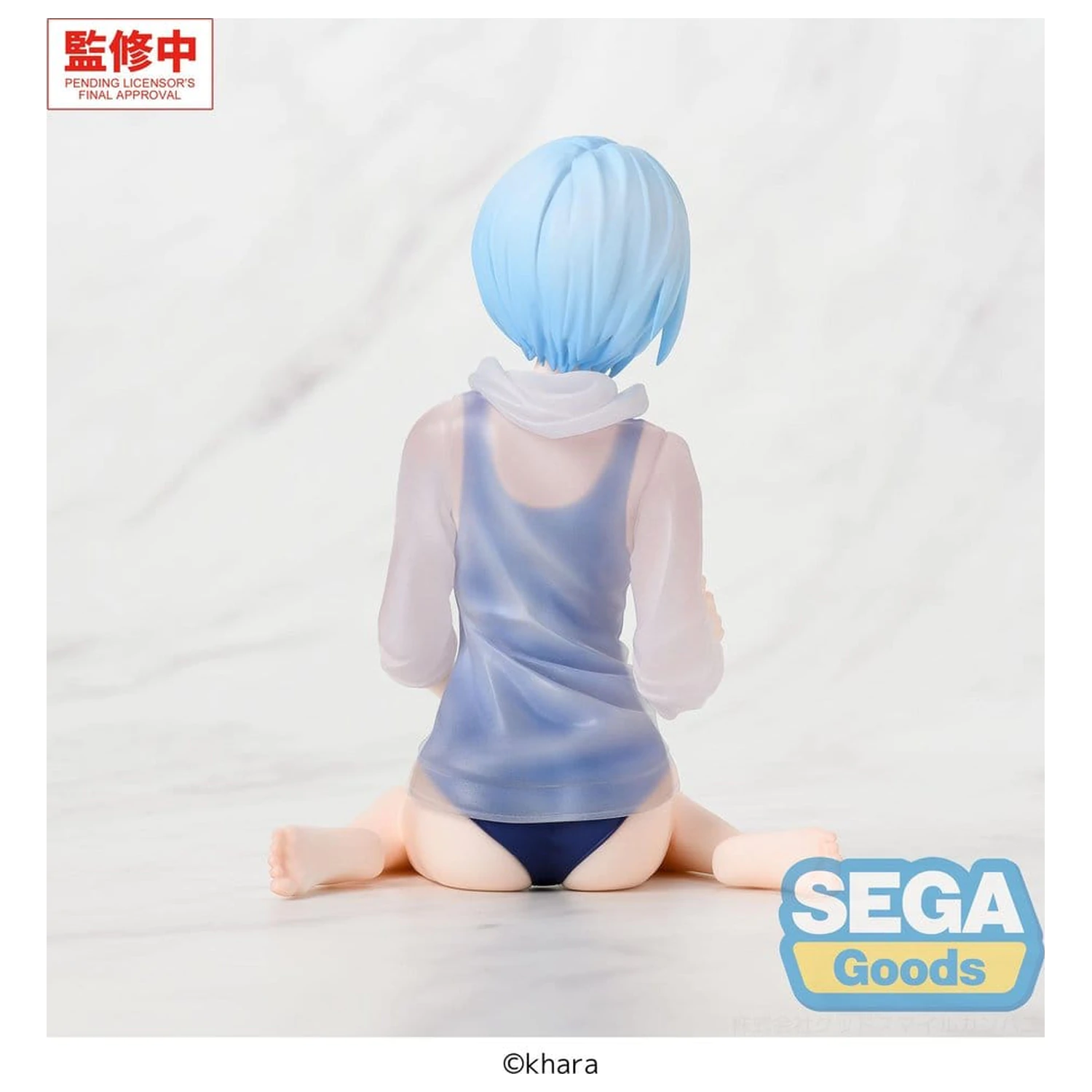 Rebuild of Evangelion Yumemirize PVC figúrka Rei Ayanami School Swimsuit Ver. 13 cm produktová fotografia