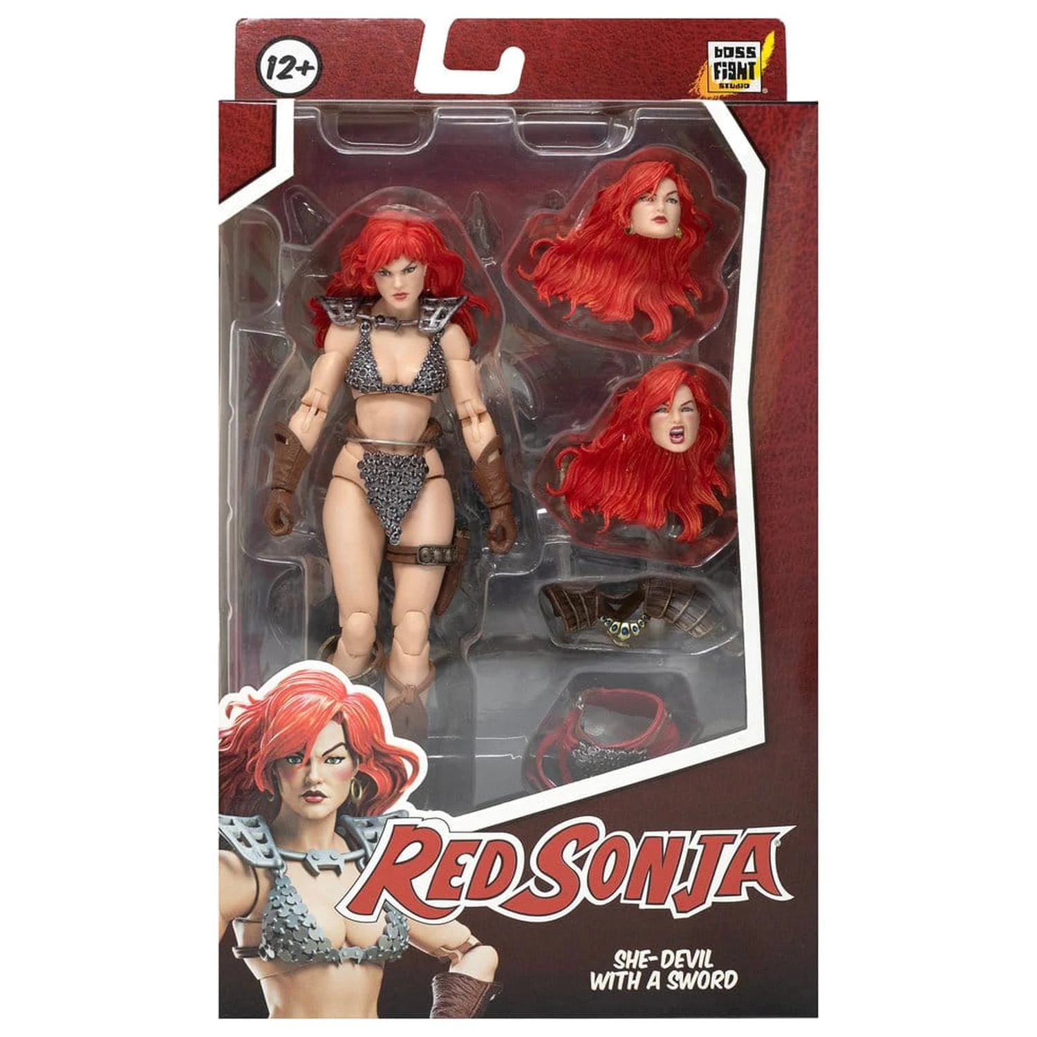 Red Sonja Epic H.A.C.K.S. akčná figúrka 1/12 mierky Immortal Red Sonja produktová fotografia
