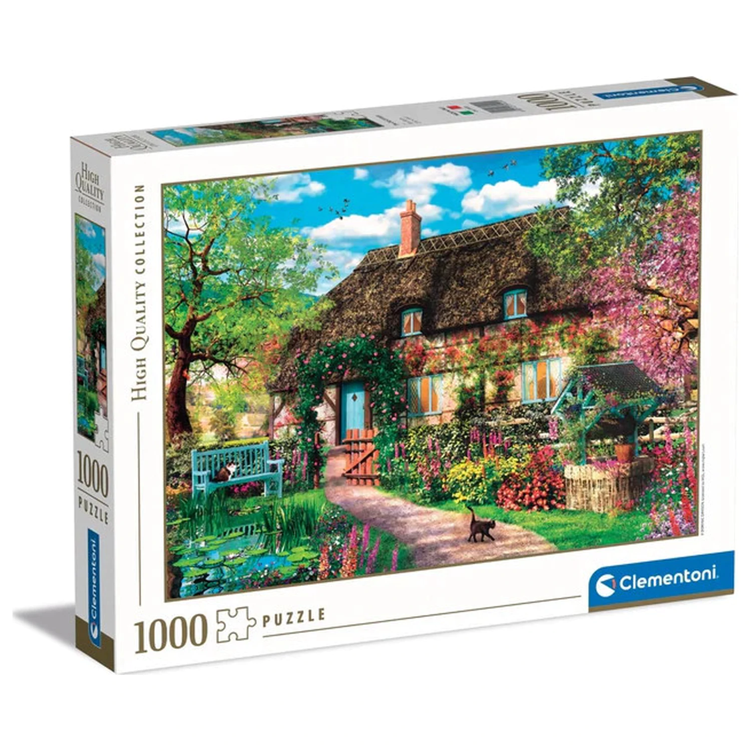 Old Cottage Secret Garden puzzle s 1000 dielikmi produktová fotografia