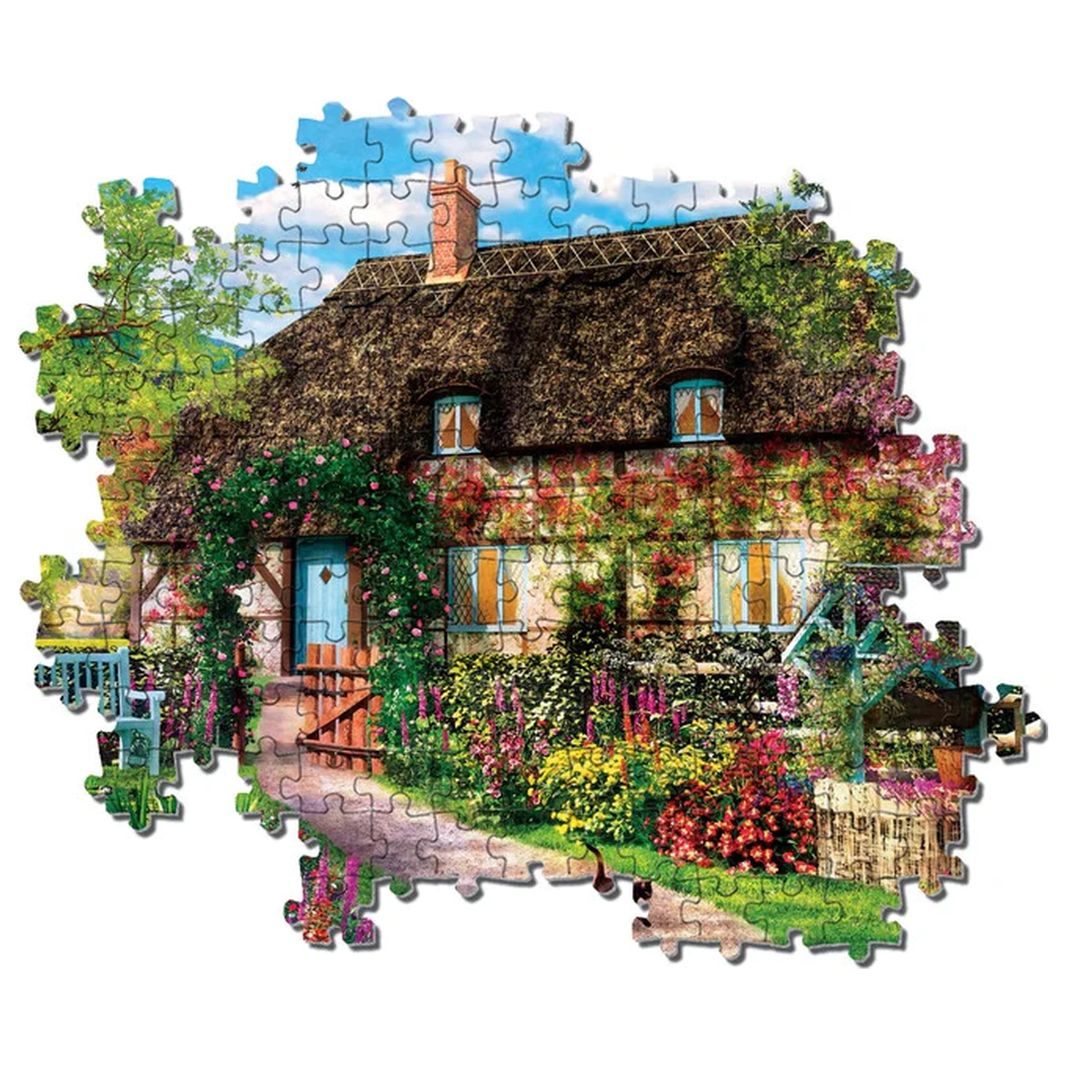 Old Cottage Secret Garden puzzle s 1000 dielikmi produktová fotografia