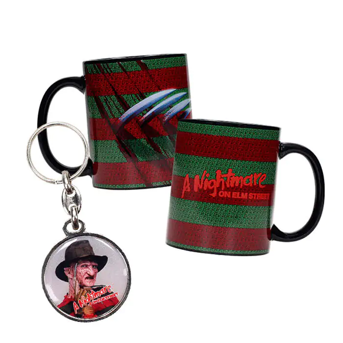 A Nightmare on Elm Street Hrnček a Kovová kľúčenka produktová fotografia