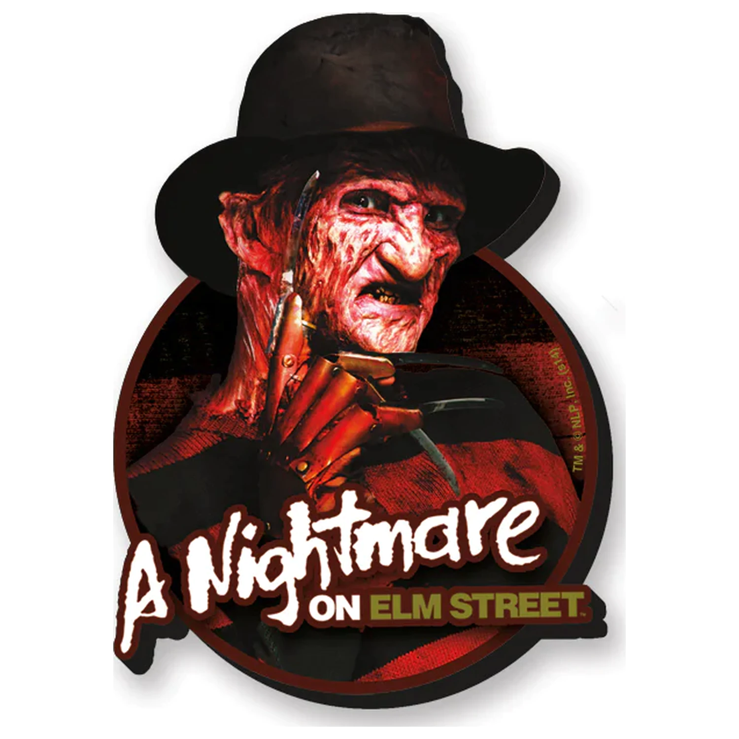 A Nightmare on Elm Street Freddy Hrubý magnet produktová fotografia
