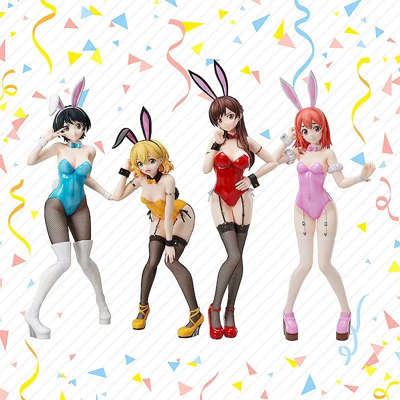 Rent-A-Girlfriend PVC Socha 1/4 Ruka Sarashina: Bunny Ver. 41 cm produktová fotografia