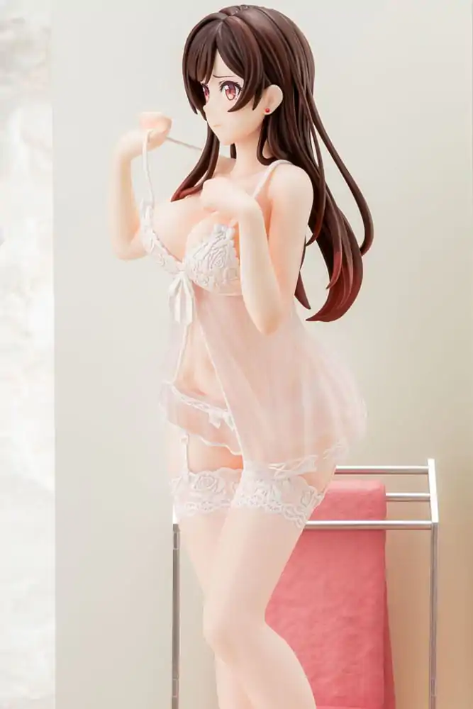 Rent-A-Girlfriend PVC Socha 1/6 Chizuru Mizuhara See-through lingerie figure angel white Ver. 23 cm produktová fotografia