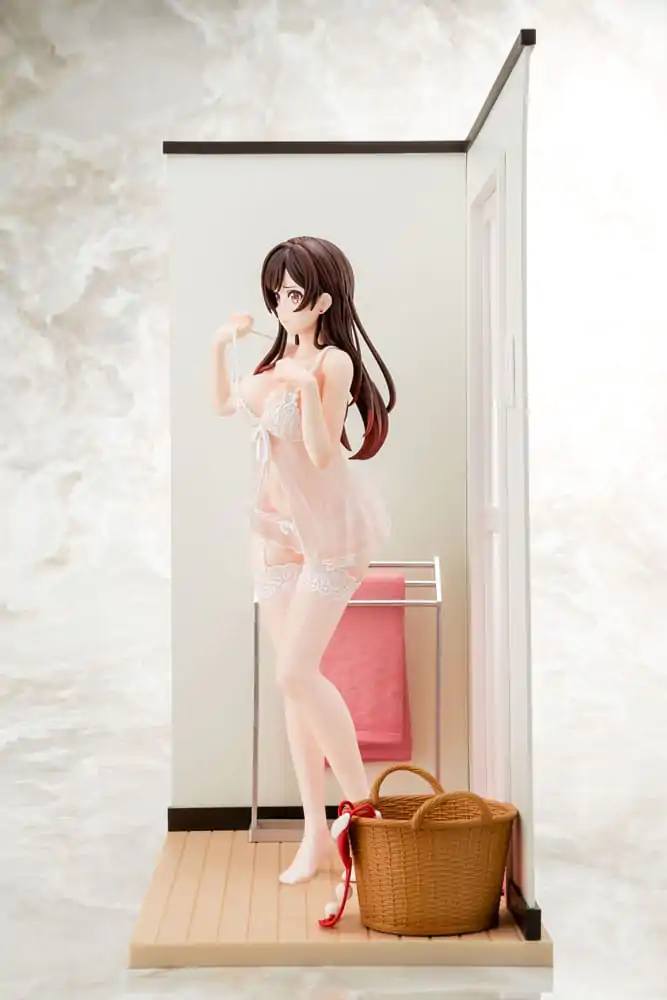 Rent-A-Girlfriend PVC Socha 1/6 Chizuru Mizuhara See-through lingerie figure angel white Ver. 23 cm produktová fotografia