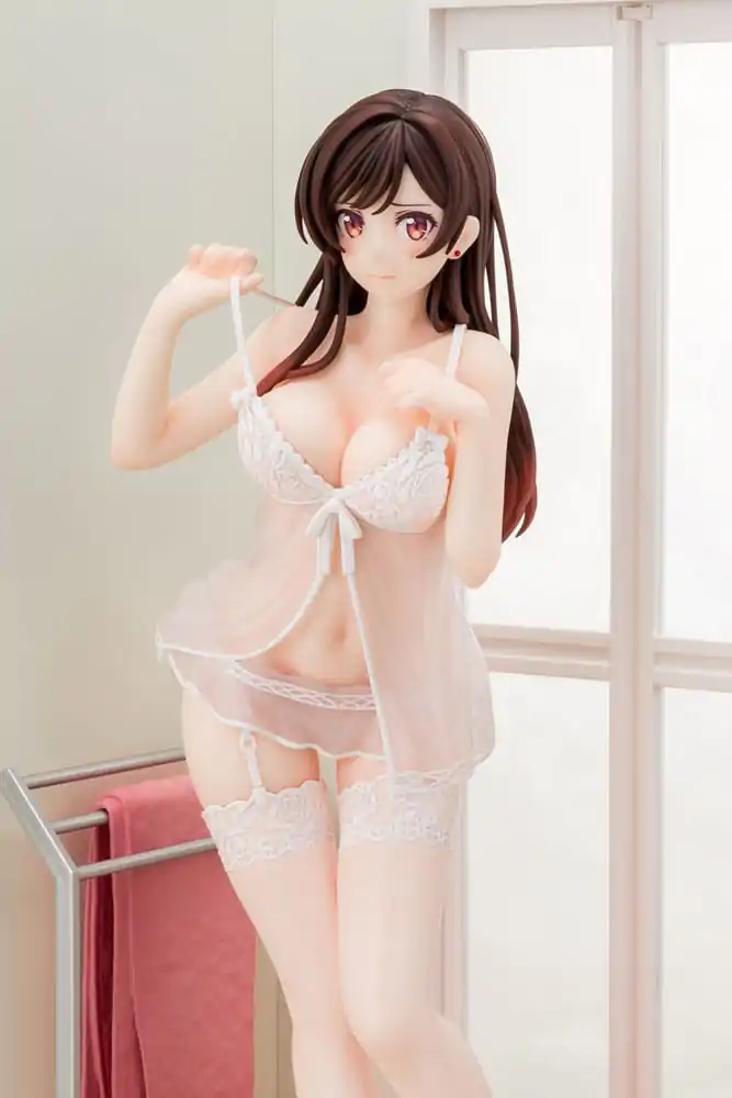 Rent-A-Girlfriend PVC Socha 1/6 Chizuru Mizuhara See-through lingerie figure angel white Ver. 23 cm produktová fotografia