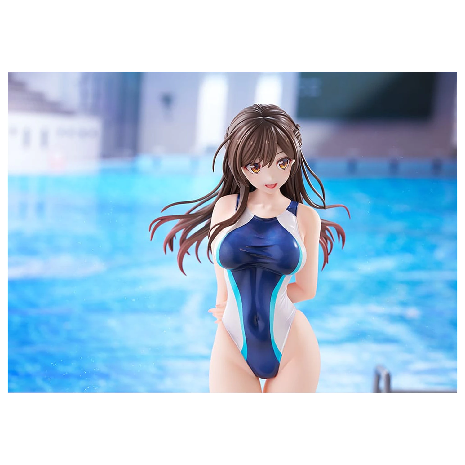 Rent-a-Girlfriend PVC Socha 1/7 Chizuru Mizuhara Light Blue Line Swimwear Ver. 25 cm produktová fotografia