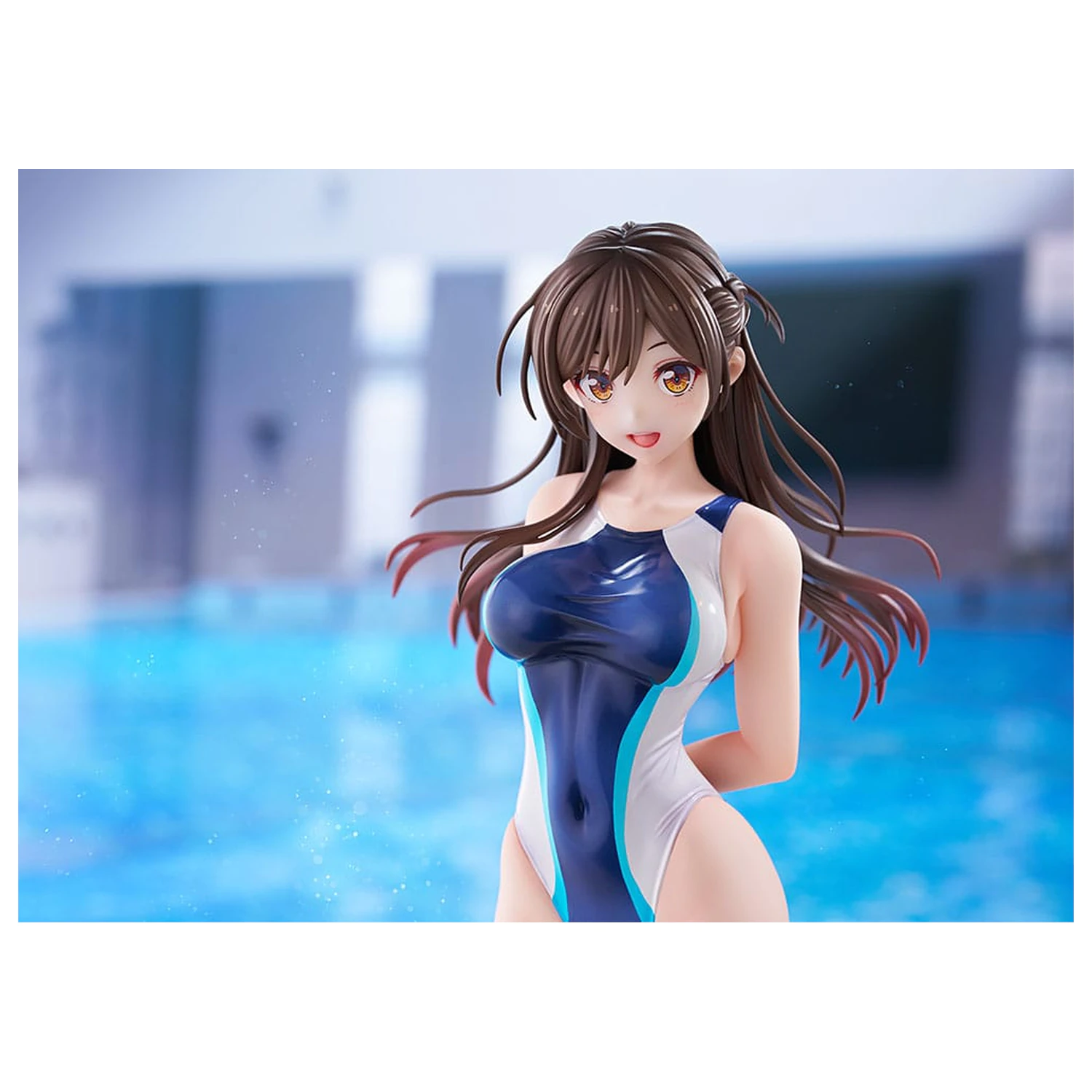 Rent-a-Girlfriend PVC Socha 1/7 Chizuru Mizuhara Light Blue Line Swimwear Ver. 25 cm produktová fotografia