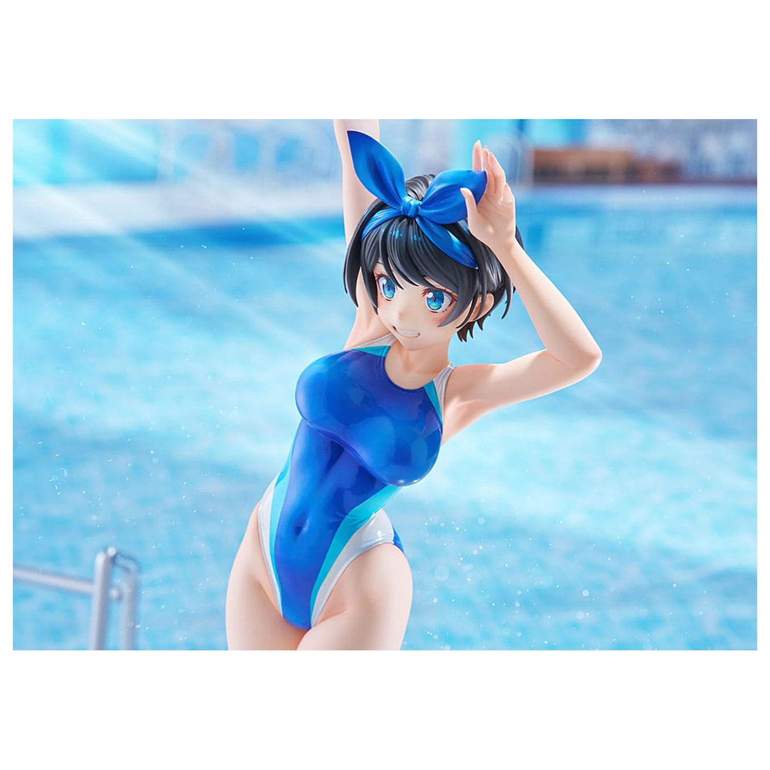 Rent-a-Girlfriend PVC Socha 1/7 Ruka Sarashina Competition Swimsuit Ver. 29 cm produktová fotografia