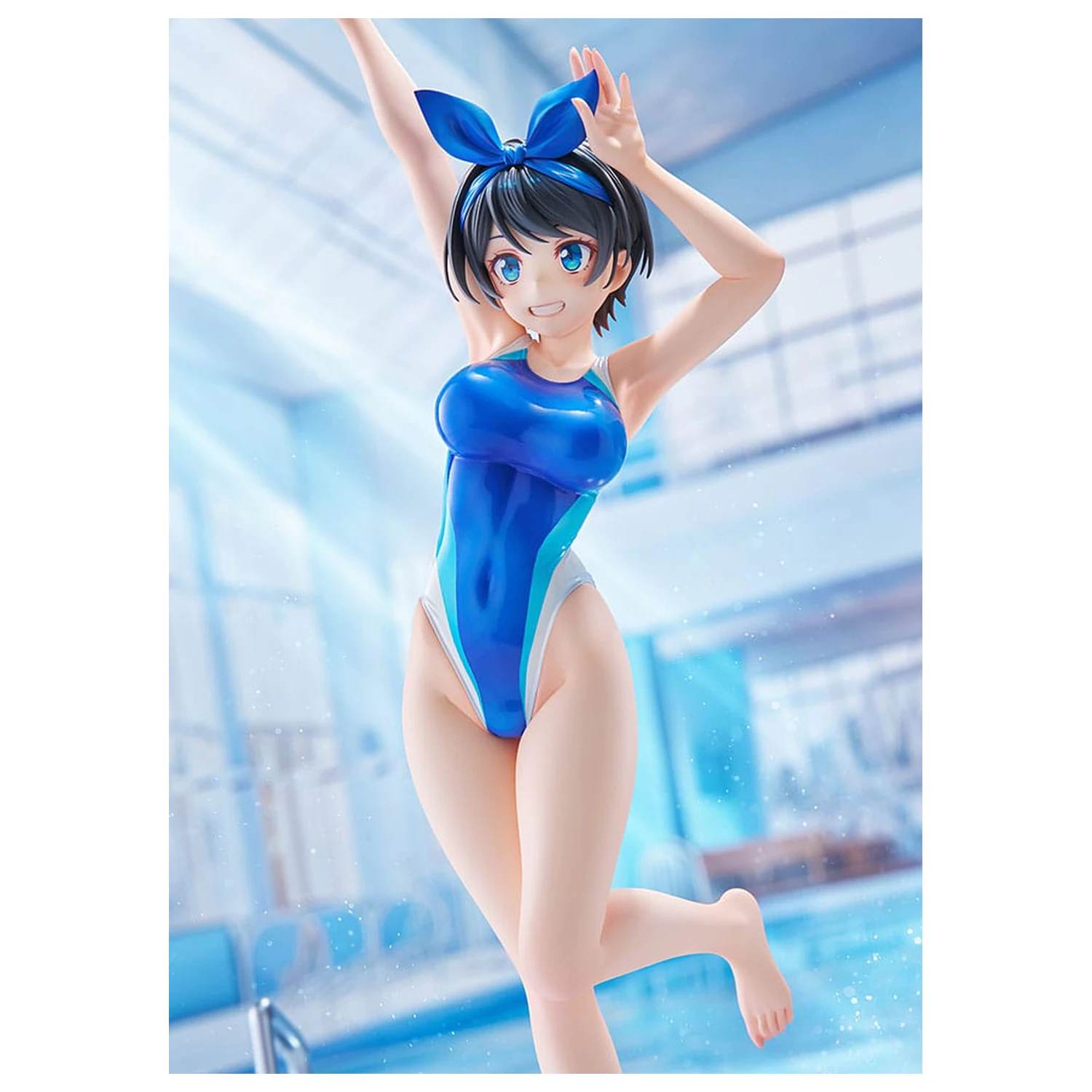 Rent-a-Girlfriend PVC Socha 1/7 Ruka Sarashina Competition Swimsuit Ver. 29 cm produktová fotografia