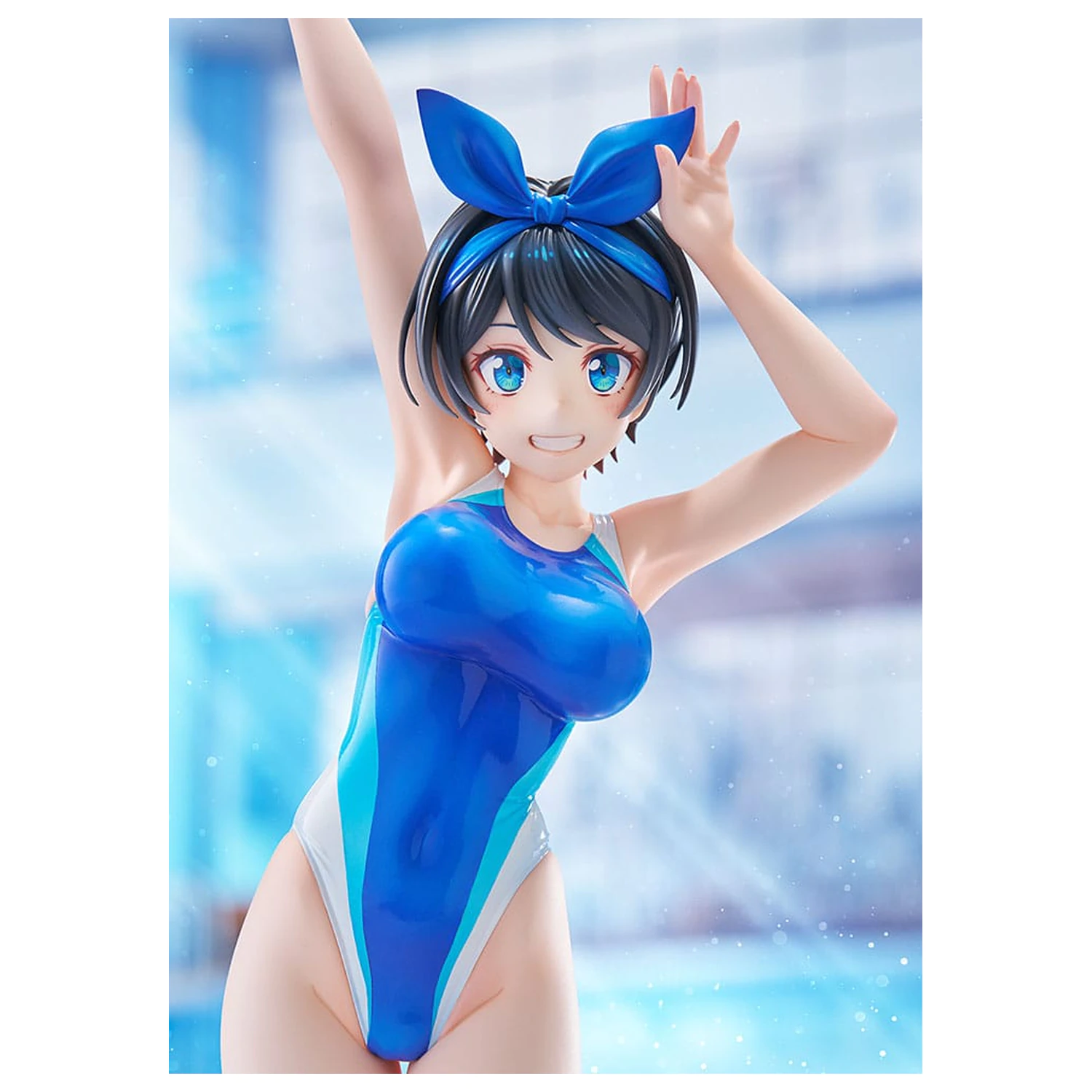Rent-a-Girlfriend PVC Socha 1/7 Ruka Sarashina Competition Swimsuit Ver. 29 cm produktová fotografia