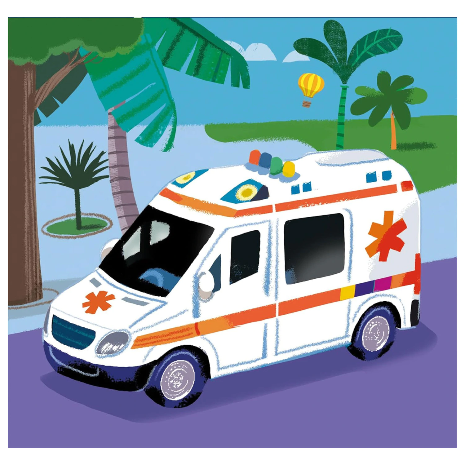Rescue 3x48-dielne puzzle produktová fotografia