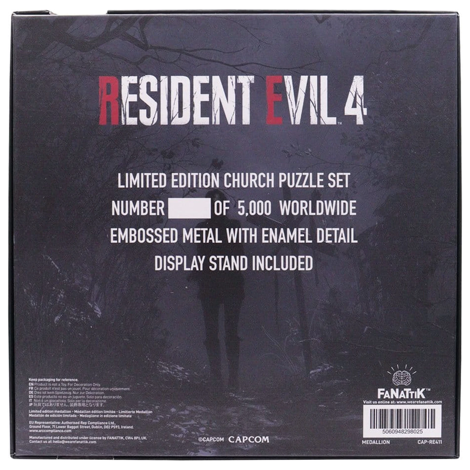 Resident Evil 4 Replika Kostolná Súprava Medailónov z Puzzle produktová fotografia