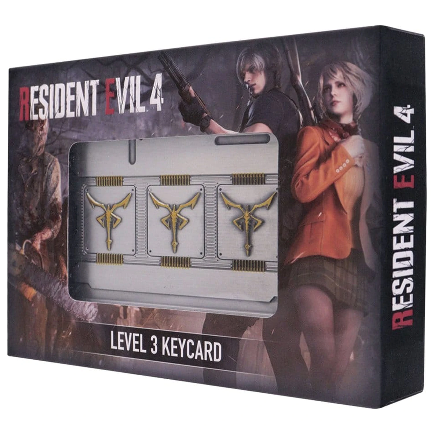 Resident Evil 4 Replika prístupových kariet Level 3 limitovaná edícia produktová fotografia