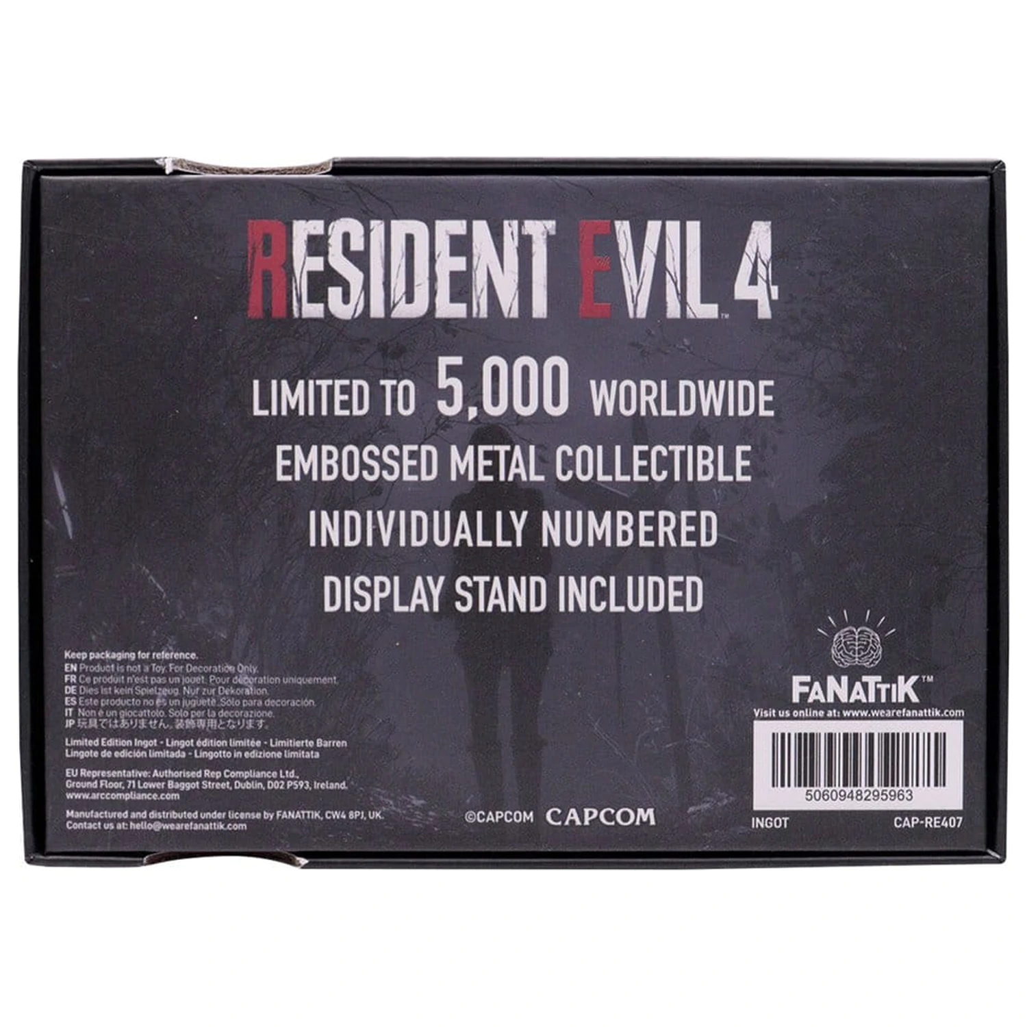 Resident Evil 4 Replika prístupových kariet Level 3 limitovaná edícia produktová fotografia