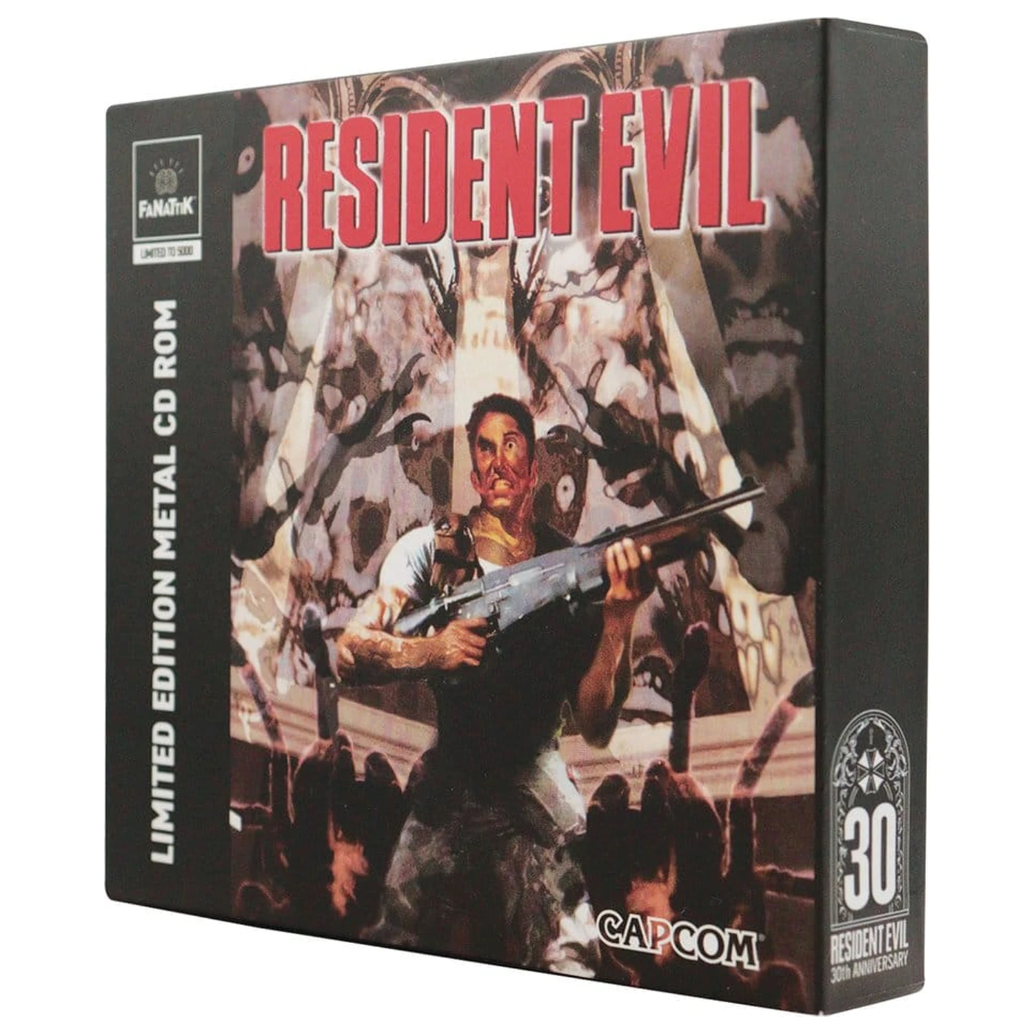 Resident Evil replika CD-ROM 30th Anniversary limitovaná edícia 11 cm produktová fotografia