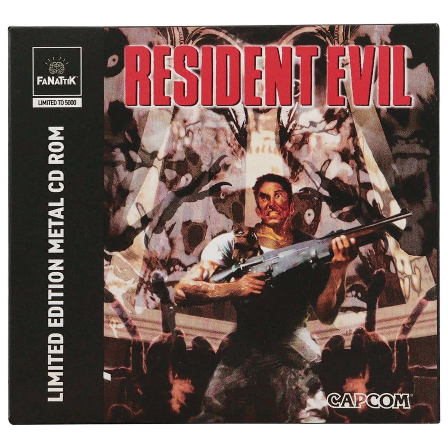 Resident Evil replika CD-ROM 30th Anniversary limitovaná edícia 11 cm produktová fotografia