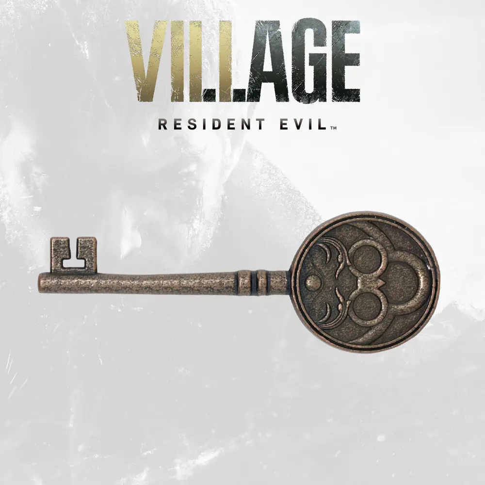 Resident Evil VIII Replika 1/1 Insignia kľúč Limited Edition produktová fotografia