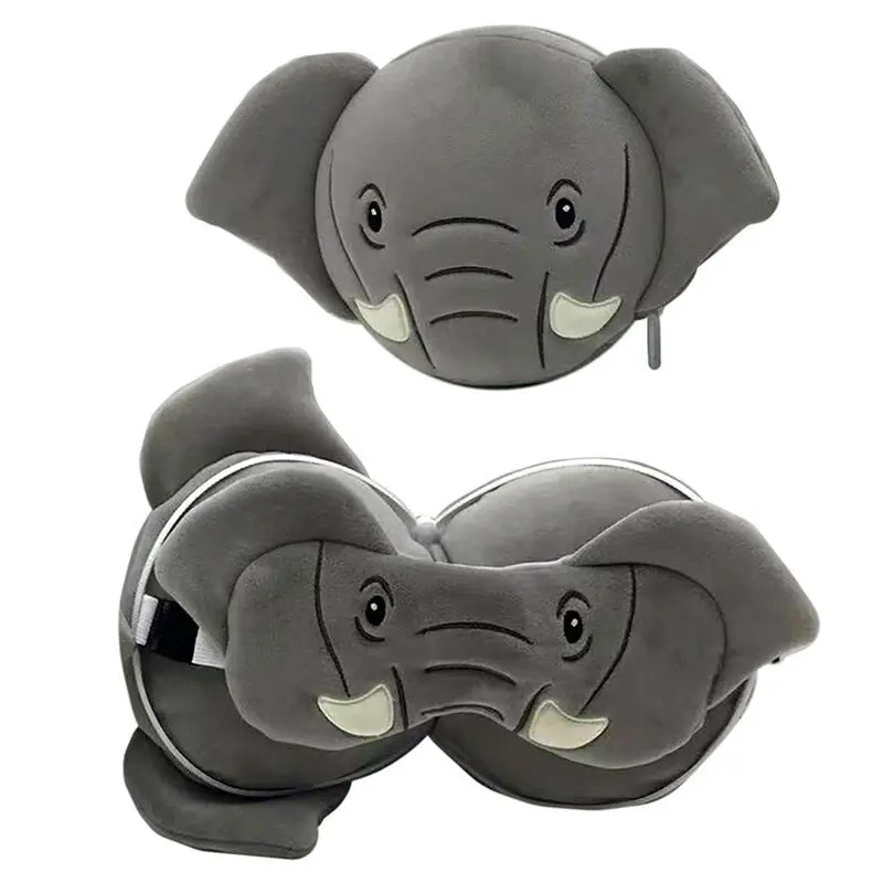 Relaxeazzz Elephant cestovný vankúš a maska na oči produktová fotografia