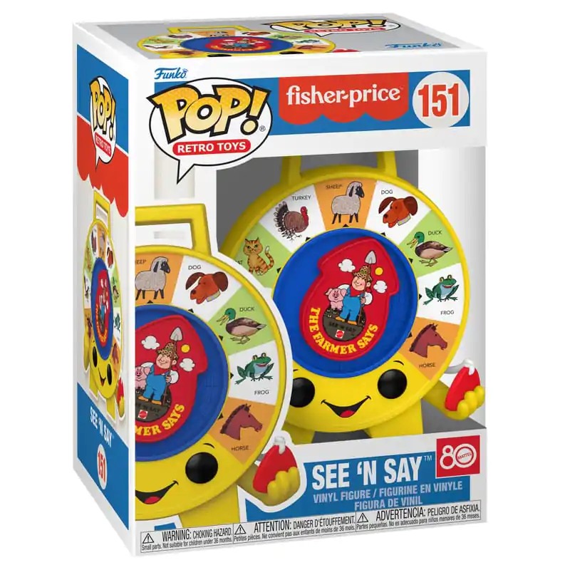 Retro Toys POP! Vinylová figúrka See 'N Say 9 cm produktová fotografia
