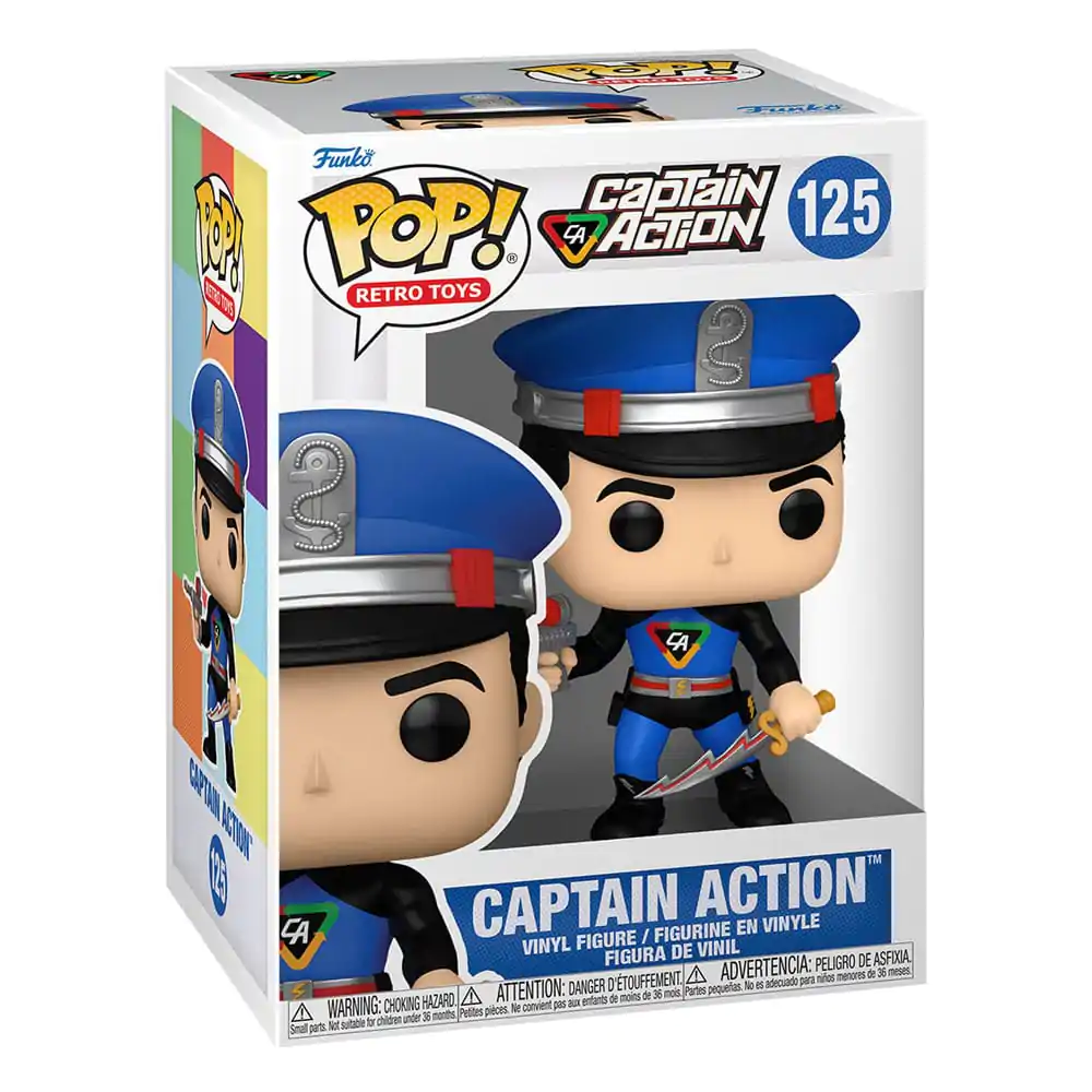 Retro Toys Heroes POP! Figúrka z vinylu Captain Action 9 cm produktová fotografia
