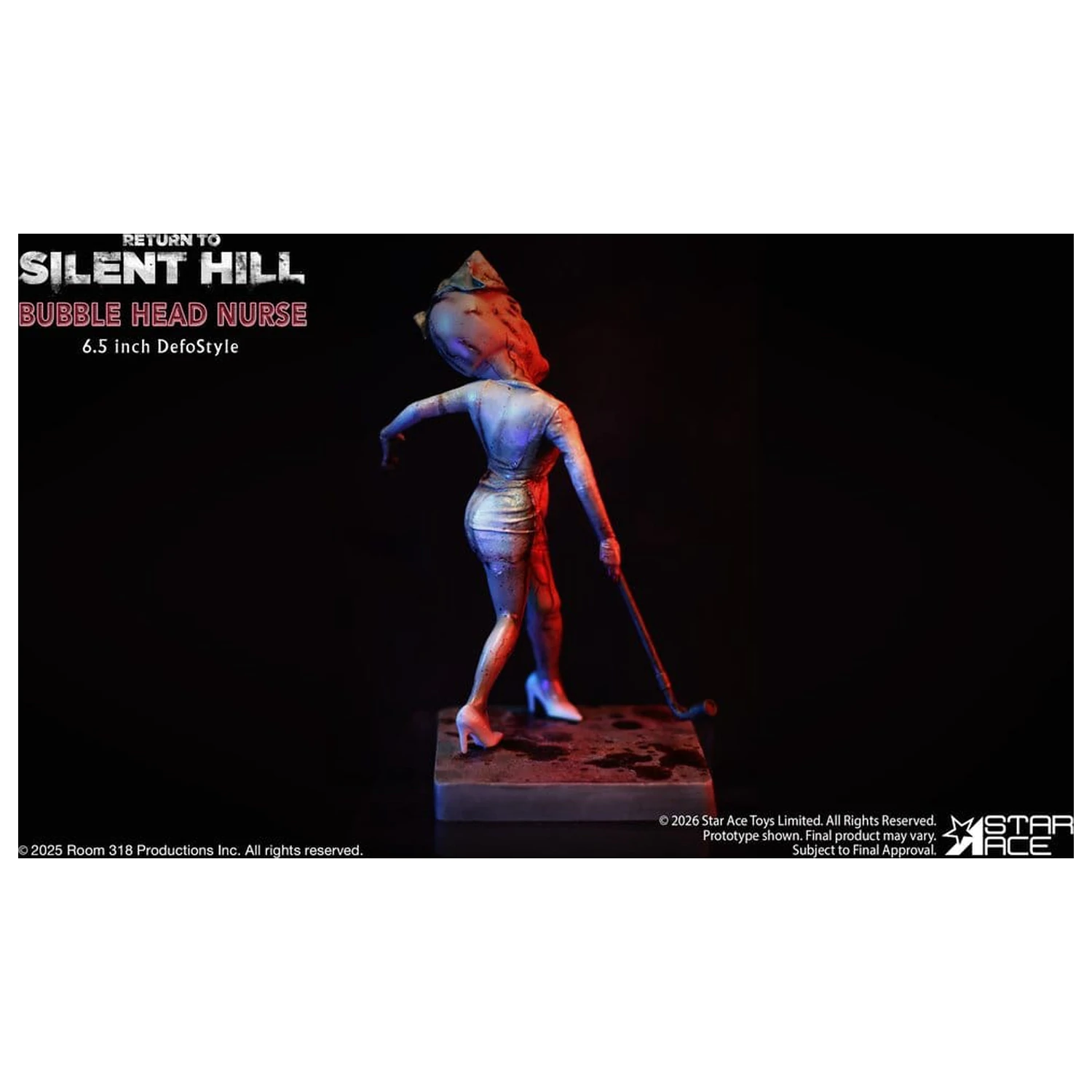 Return to Silent Hill (2026) DefoStyle figúrka Bubble Head Nurse 16.5 cm produktová fotografia