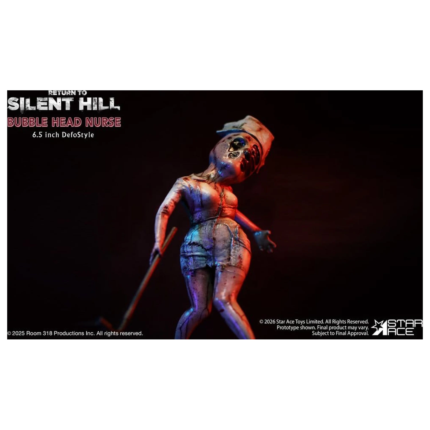 Return to Silent Hill (2026) DefoStyle figúrka Bubble Head Nurse 16.5 cm produktová fotografia