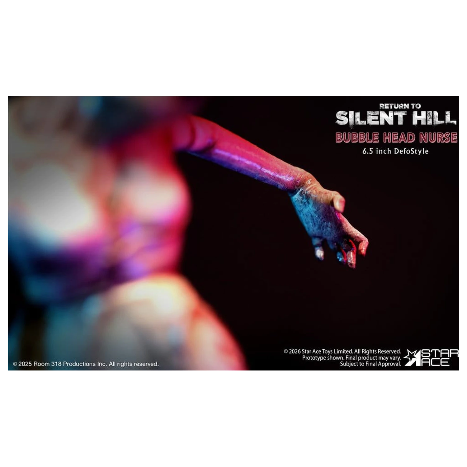 Return to Silent Hill (2026) DefoStyle figúrka Bubble Head Nurse 16.5 cm produktová fotografia