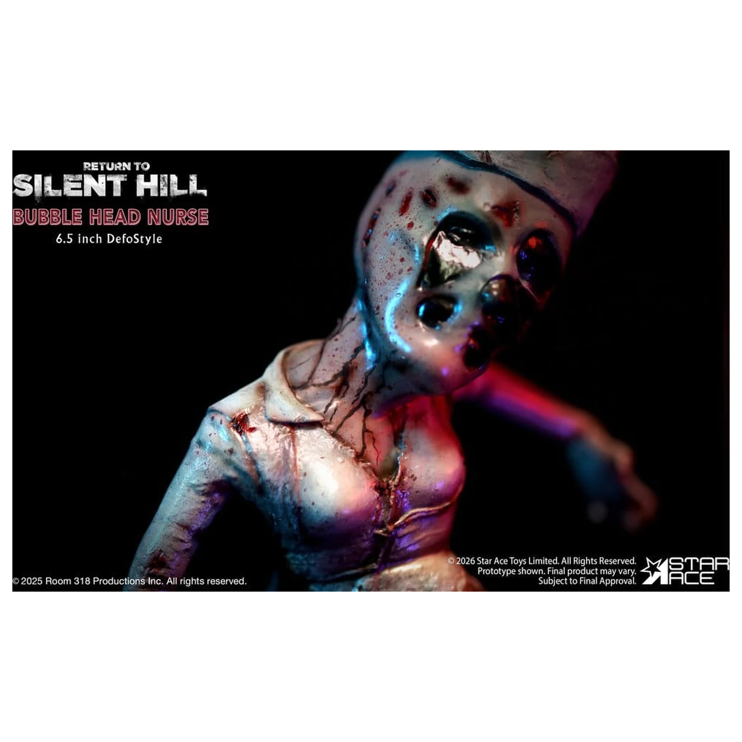 Return to Silent Hill (2026) DefoStyle figúrka Bubble Head Nurse 16.5 cm produktová fotografia