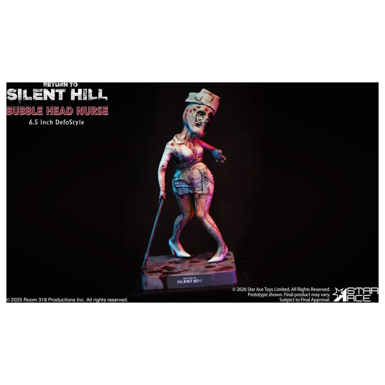 Return to Silent Hill (2026) DefoStyle figúrka Bubble Head Nurse 16.5 cm produktová fotografia