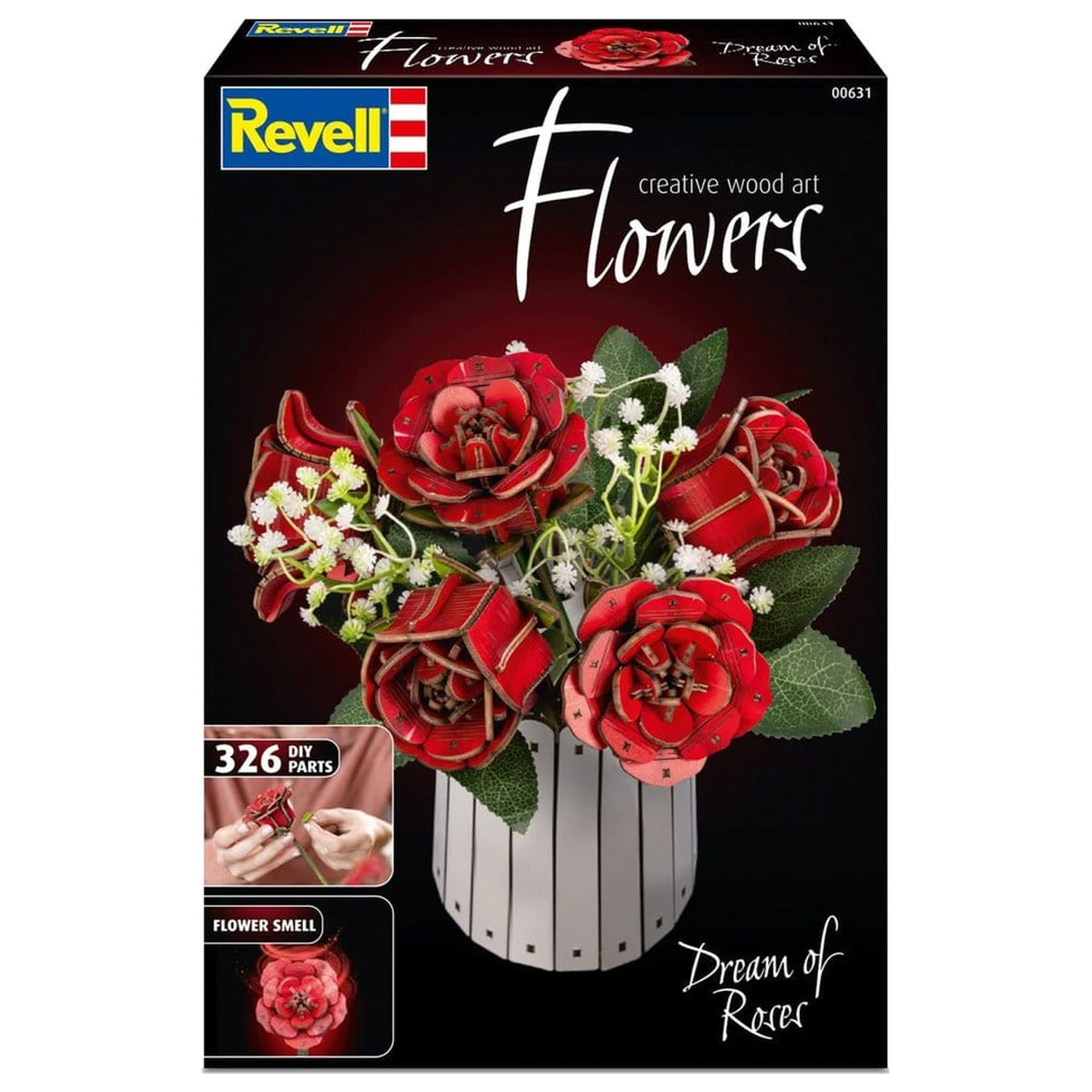 Revell Kvety Drevené kvety Sen ruží 22 cm produktová fotografia