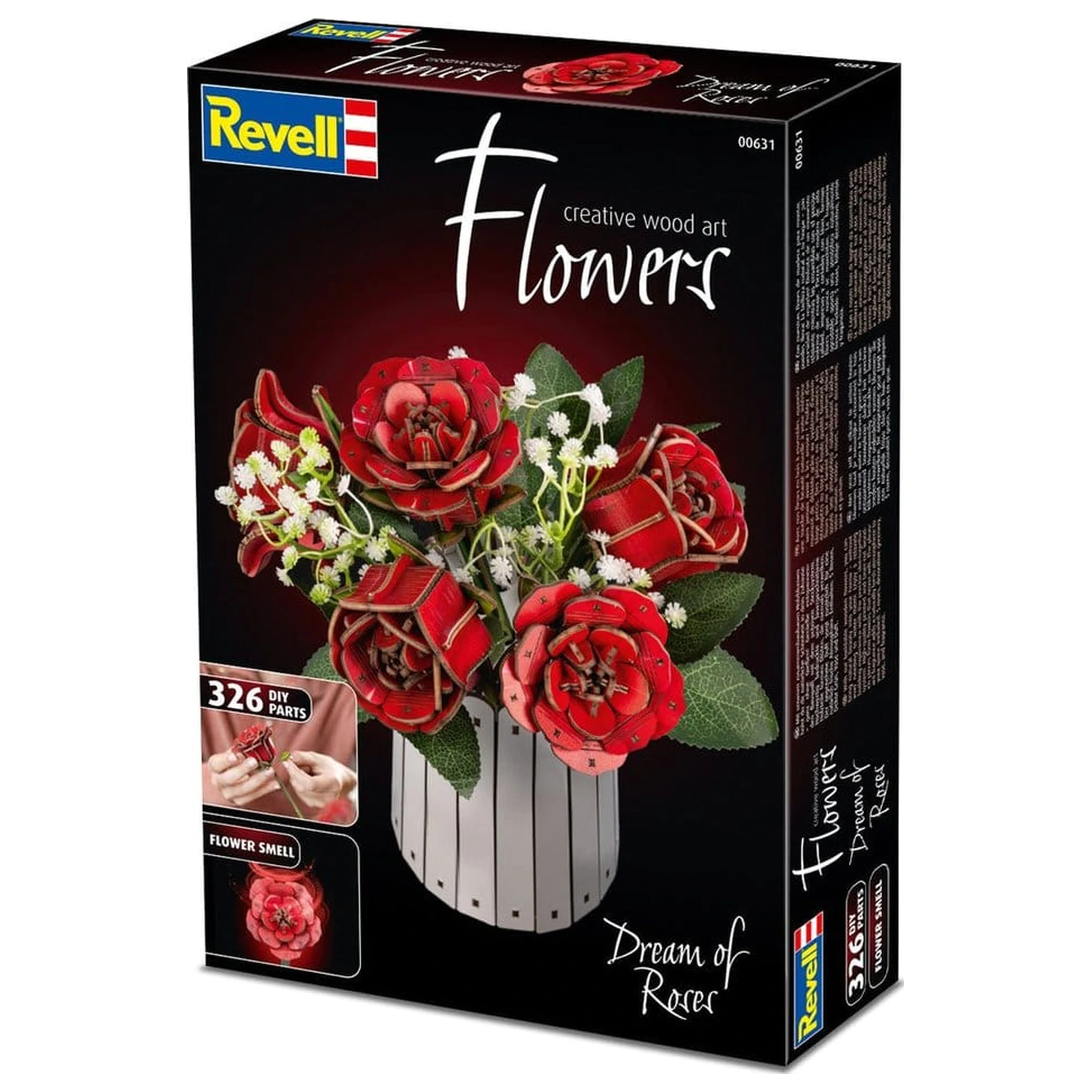 Revell Kvety Drevené kvety Sen ruží 22 cm produktová fotografia