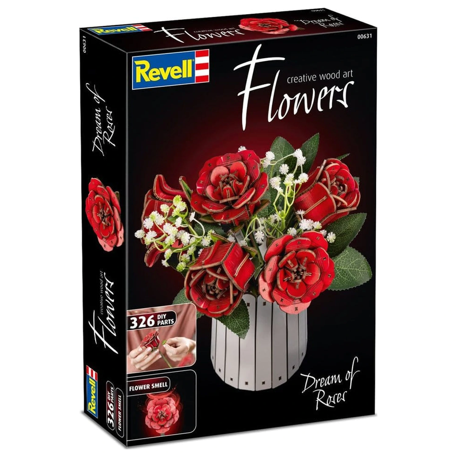 Revell Kvety Drevené kvety Sen ruží 22 cm produktová fotografia