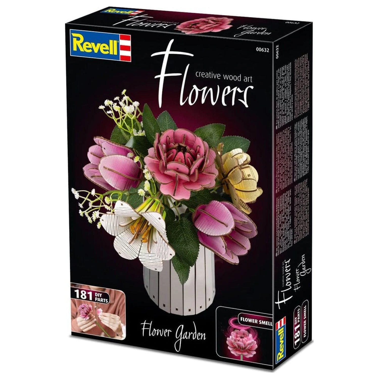 Revell Flowers Drevené kvety kvetinová záhrada 22 cm produktová fotografia