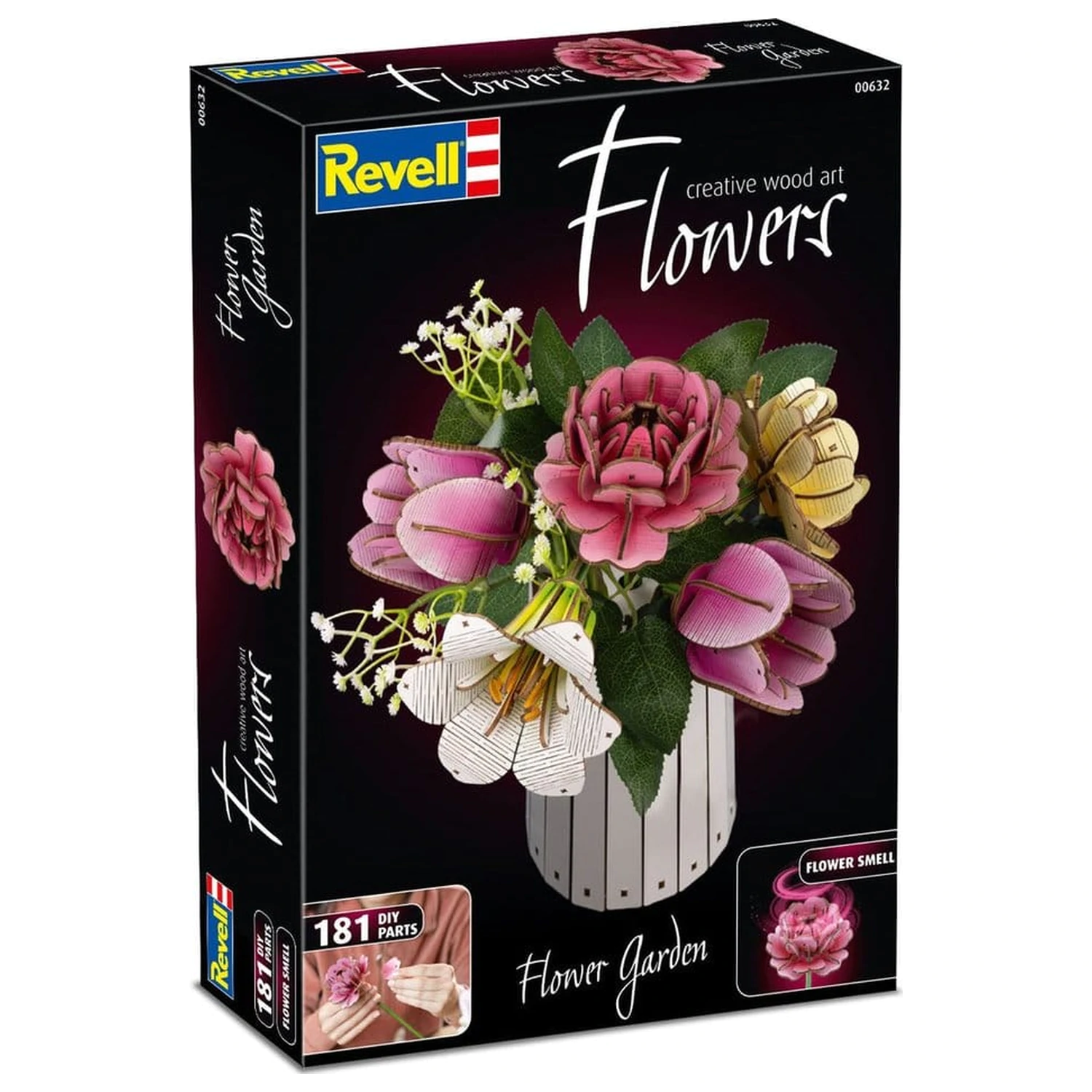 Revell Flowers Drevené kvety kvetinová záhrada 22 cm produktová fotografia